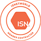 IS net world logo